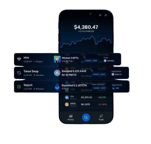 Mobile trading app